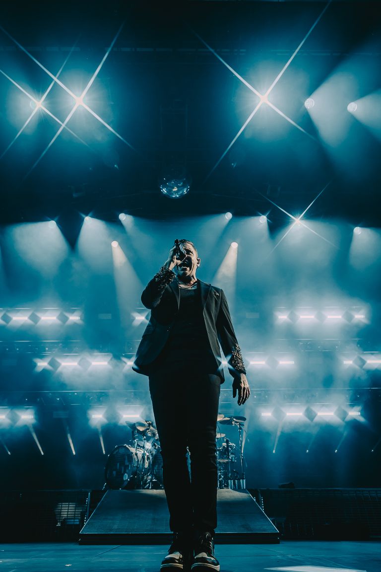 Shinedown performing live at AEC Theatre in Adelaide